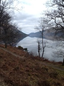 My favourite view of the day, still reflection