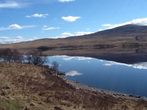 Reflections in Loch  Taver