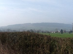 Hazy morning in Lancashire