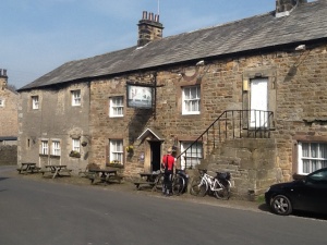 Hark to Bounty pub in Slaidburn where they made us sandwiches to take for lunch