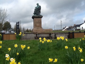 Thomas Carlyle, born in Ecclefechan